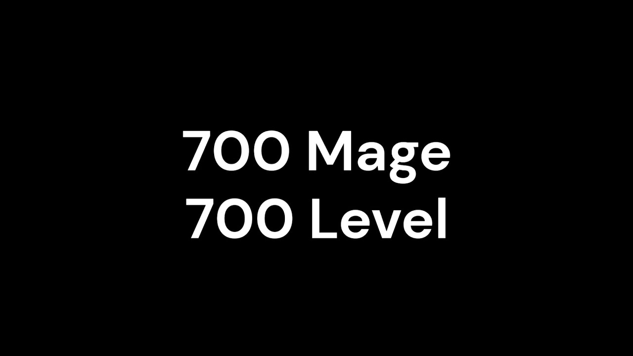 700 Mage 700 Level Rucoy Online