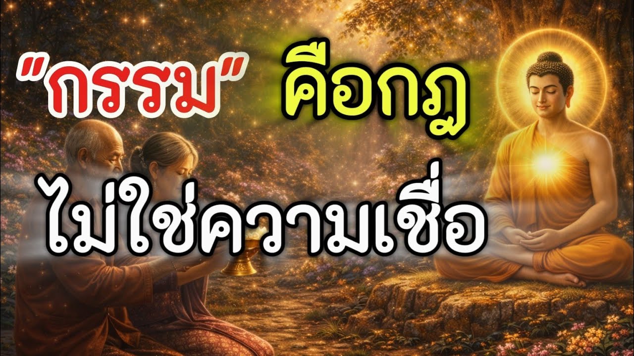 กรรมไม่ใช่เรื่องงมงาย แต่คือระบบยุติธรรมที่แม่นที่สุด#กรรม #กฎแห่งกรรม#ปล่อยวาง#ใจสงบเมื่อพบธรรม#
