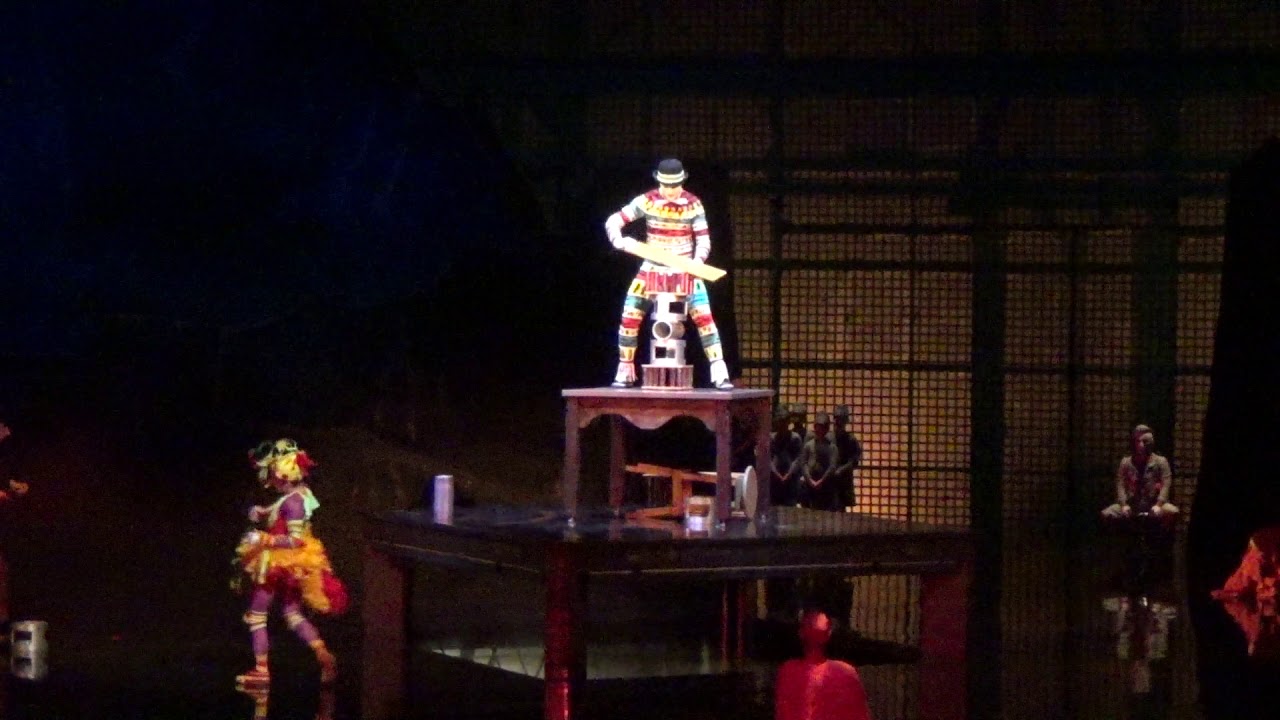 Rola Bola  Vladimir Omelchenko Cirque du soleil la nouba 2016