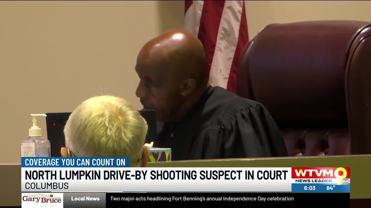 Suspect in Columbus drive-by shooting makes first court appearance