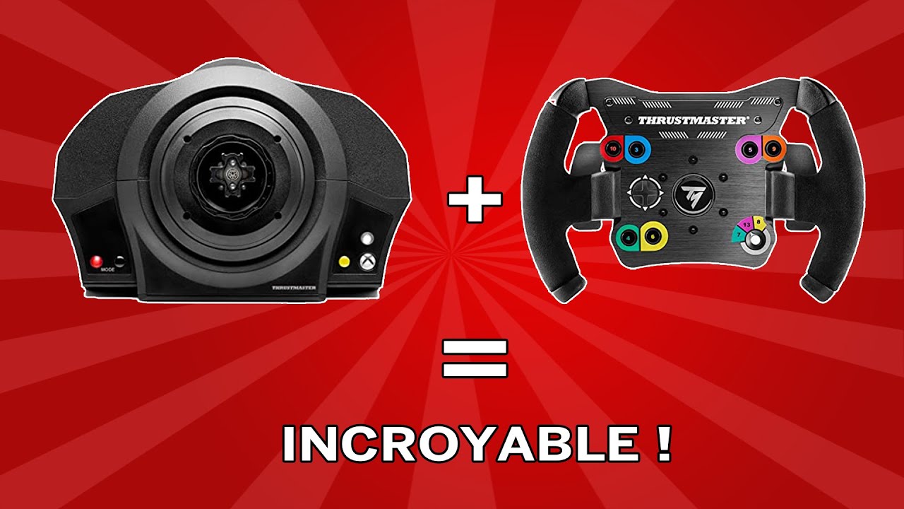 UNBOXING THRUSTMASTER TX/T300 BASE + OPEN WHEEL - TEST ET AVIS