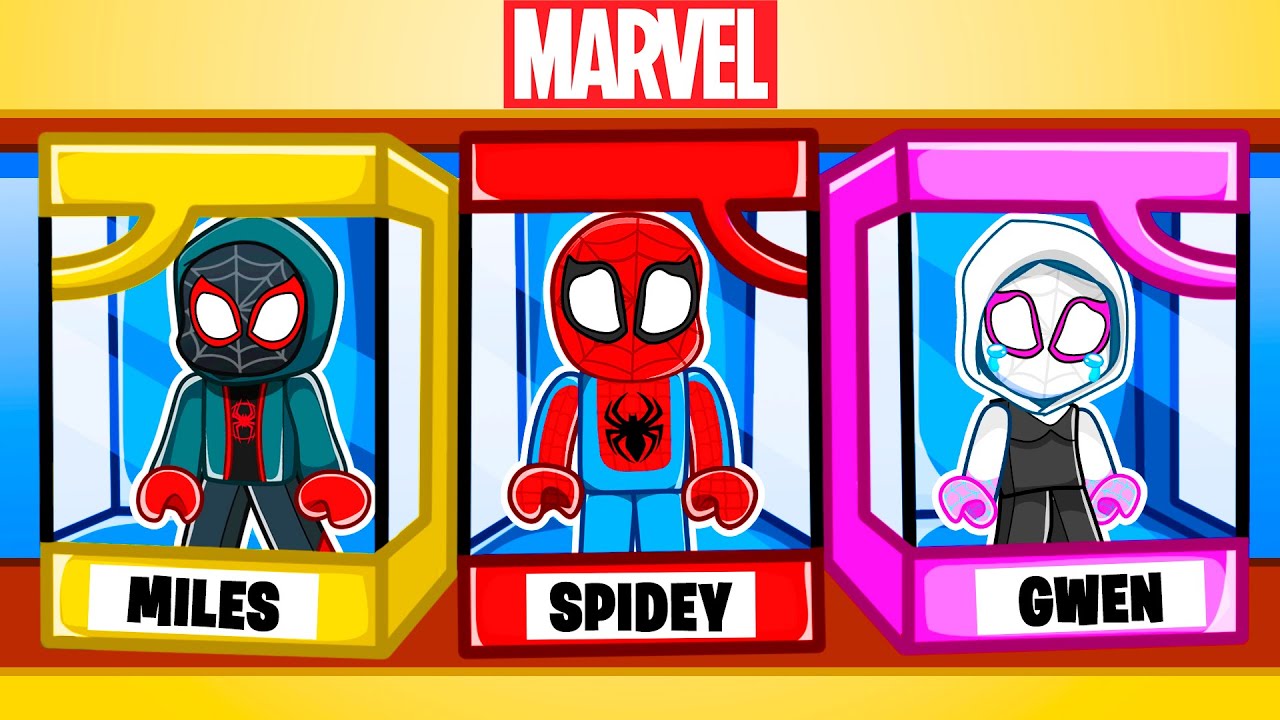 We Turned Into SUPERHERO TOYS in Roblox Snapchat!