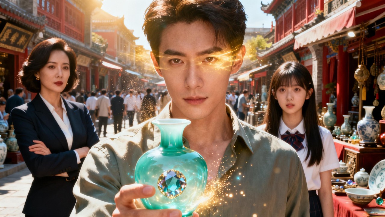 🔔首發新劇🔥 實習生覺醒透視眼！一路鑒寶暴富！女神總裁校花全都倒貼💥