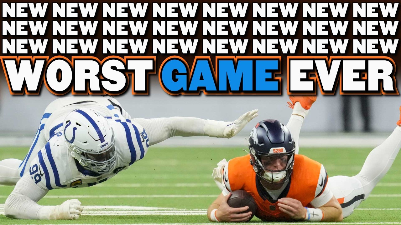 The new NEW^36 WORST Game Ever: Broncos vs Colts