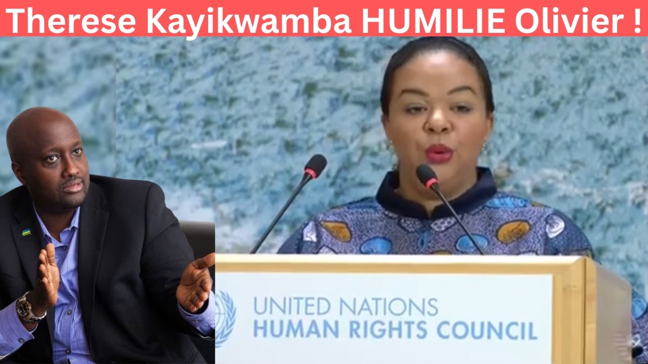 Therese Kayikwamba humilie Olivier Nduhungirihe en direct – Réaction choc !