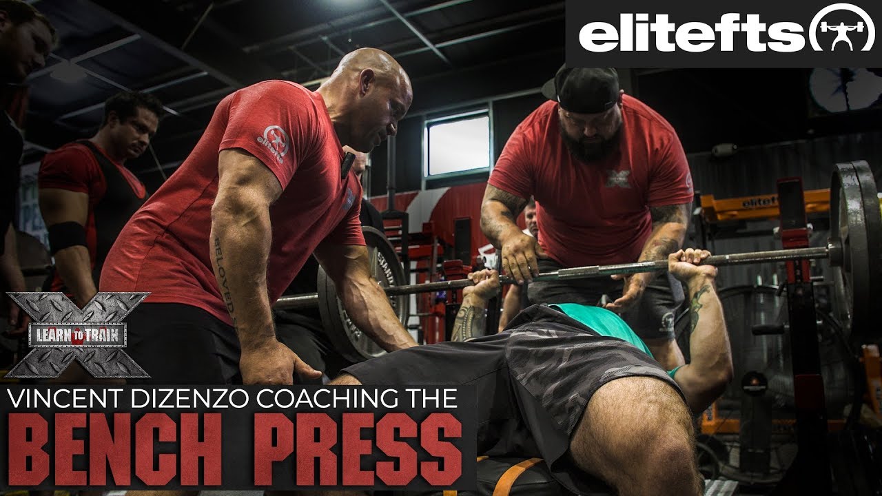 Vincent Dizenzo Bench Press Tips at the LTTX | elitefts.com
