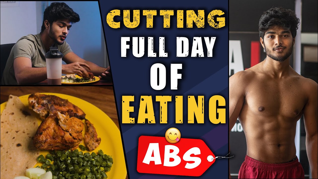FREE CUTTING DIET PLAN 🔥 - Full Day Of Eating For 6-Pack!! 🏋️‍♂️ (1100 CALORIES!)