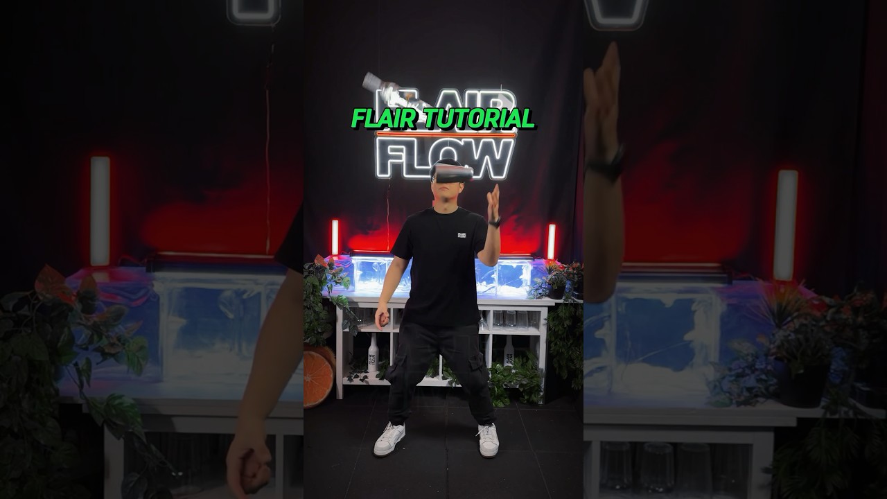 📚Flair Bartending tutorial 🍾 #bartender #bar #flairbartenders #barman #barmanshow #bartenders