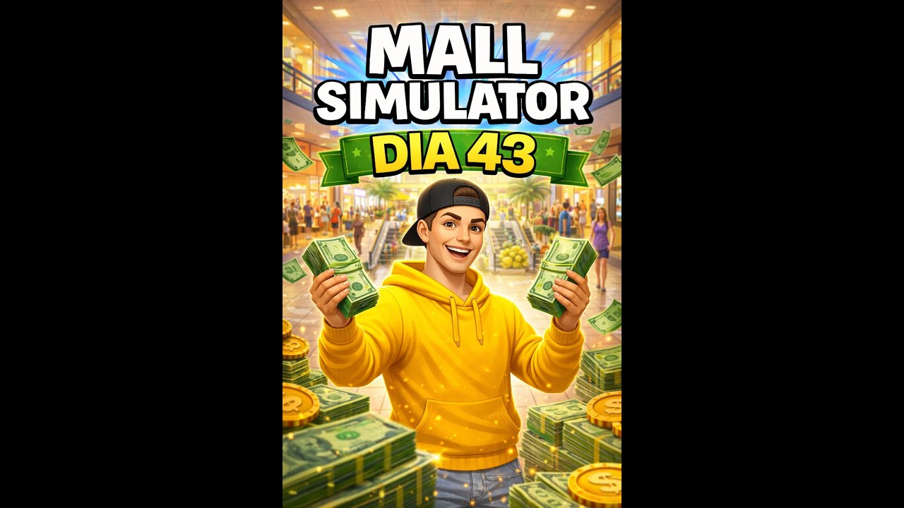 Dia 43 Mall Simulator  #cafeteria #cosmetica #juegos #supermercado #juguetes #deportes