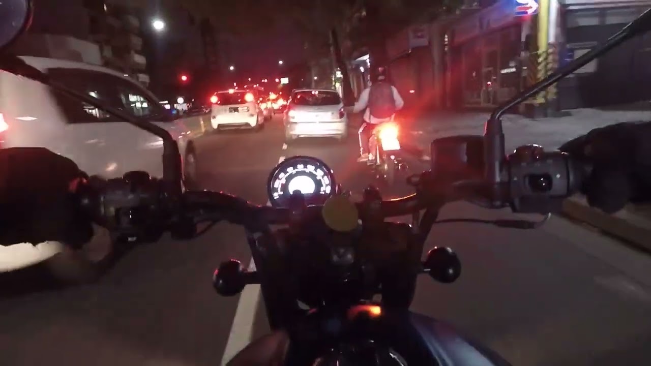 ASI QUEDÓ MI BARRIO | Vuelta en HNTR 350 por Buenos Aires post tormenta
