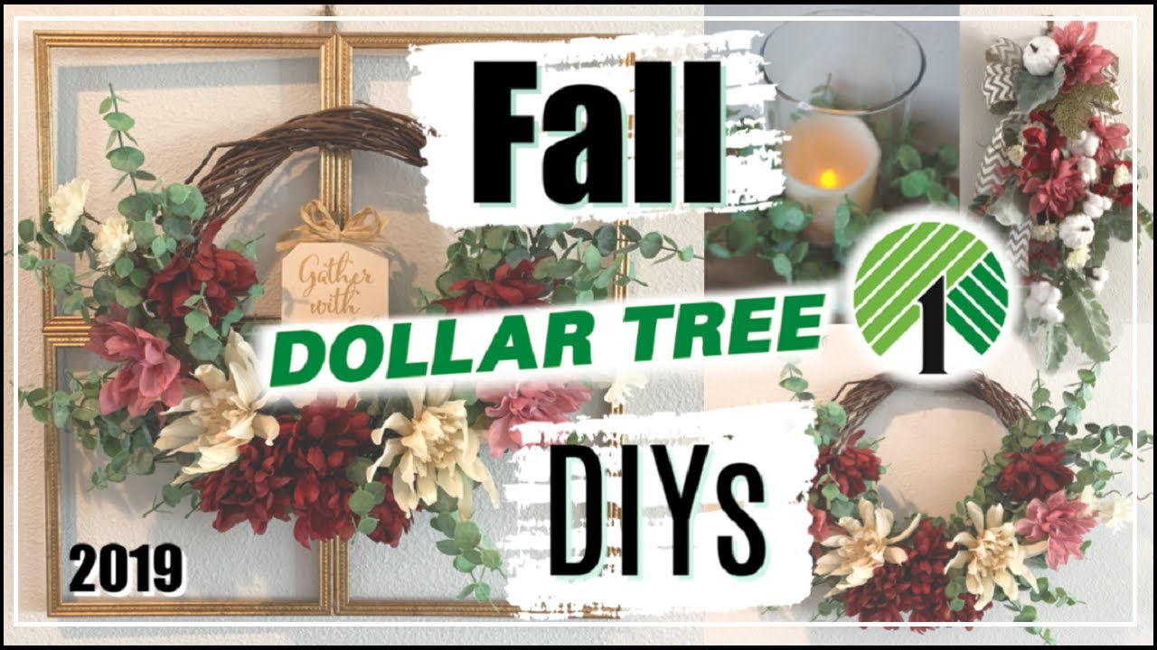 Fall Dollar Tree DIYs 2019 | 3 Fall Decor Ideas | Momma From Scratch