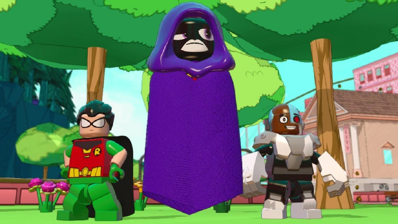 LEGO Dimensions - Raven (Teen Titans Go!) Free Roam Gameplay