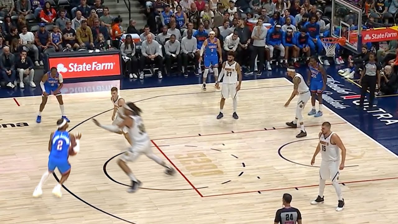 4 minutes of Shai Gilgeous-Alexander hesis