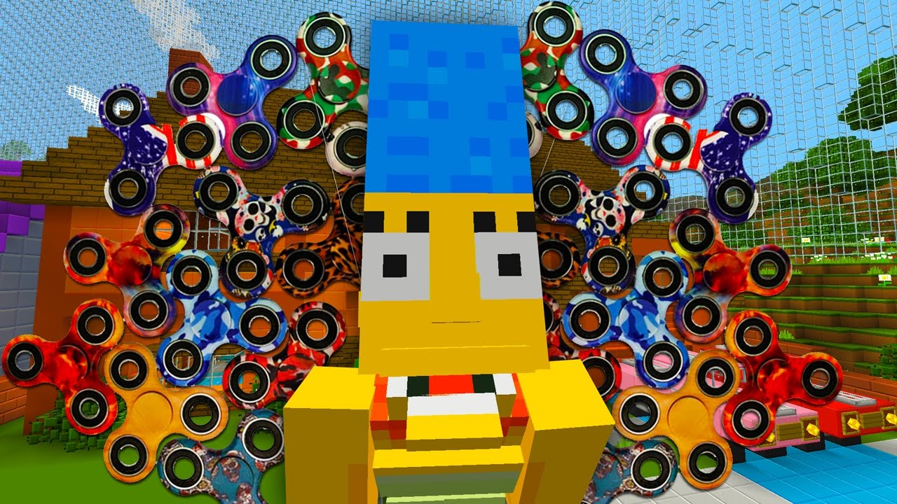 Мардж запрещает спиннеры | Симпсоны | Minecraft Xbox [66]