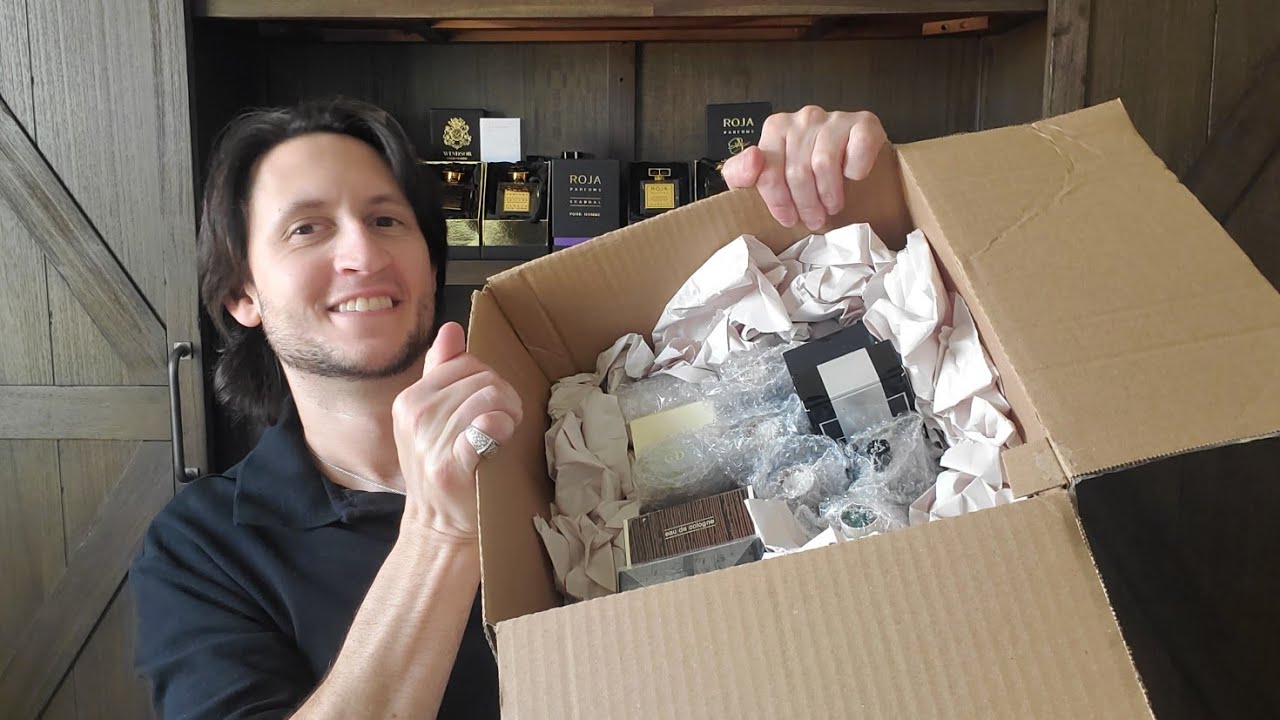 Vintage Enchante Perfumes Unboxing! #vintageperfume #balenciaga #chanel #dior #christiandior