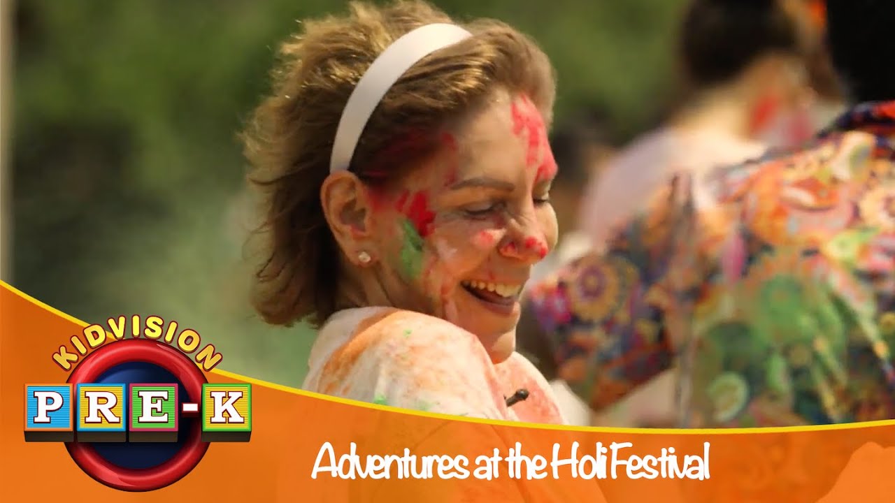 Adventures at the Holi Festival | Virtual Field Trip | KidVision Pre-K