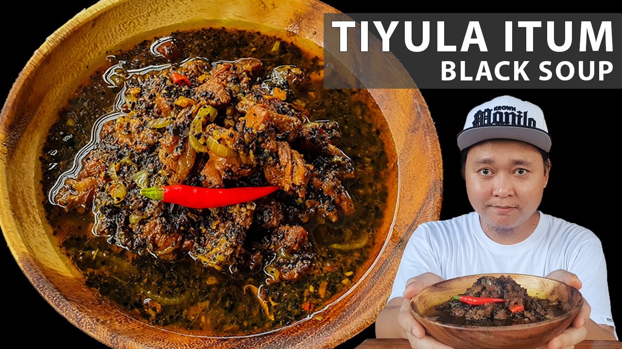 Tiyula Itum (BLACK SOUP) Tausug Dish | Pimp Ur Food Ep167