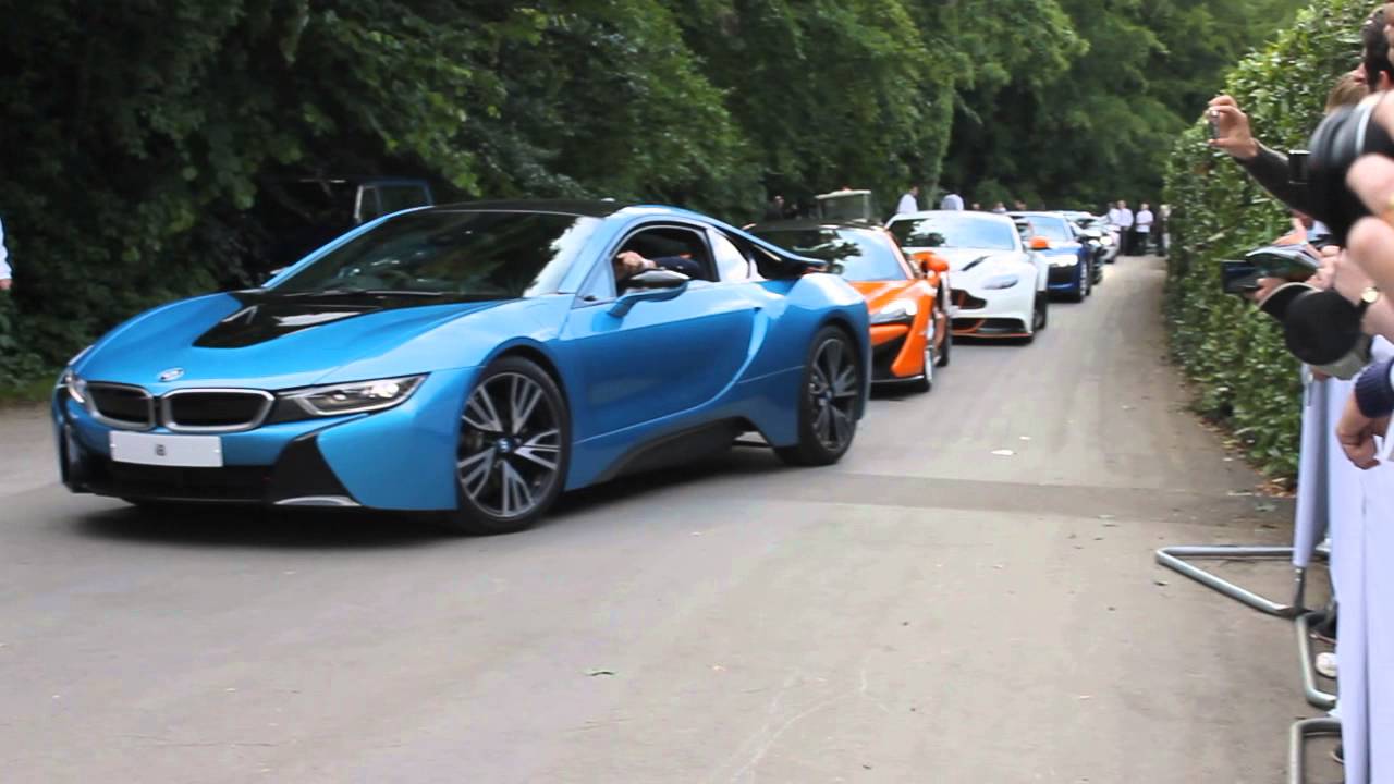 Supercar Parade at GOODWOOD FOS 2015