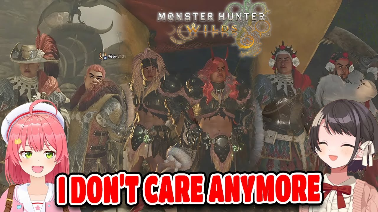Miko And Subaru Hilarious Reaction To Ridiculous Armor In Monster Hunter Wilds Hololive【ENG SUB】