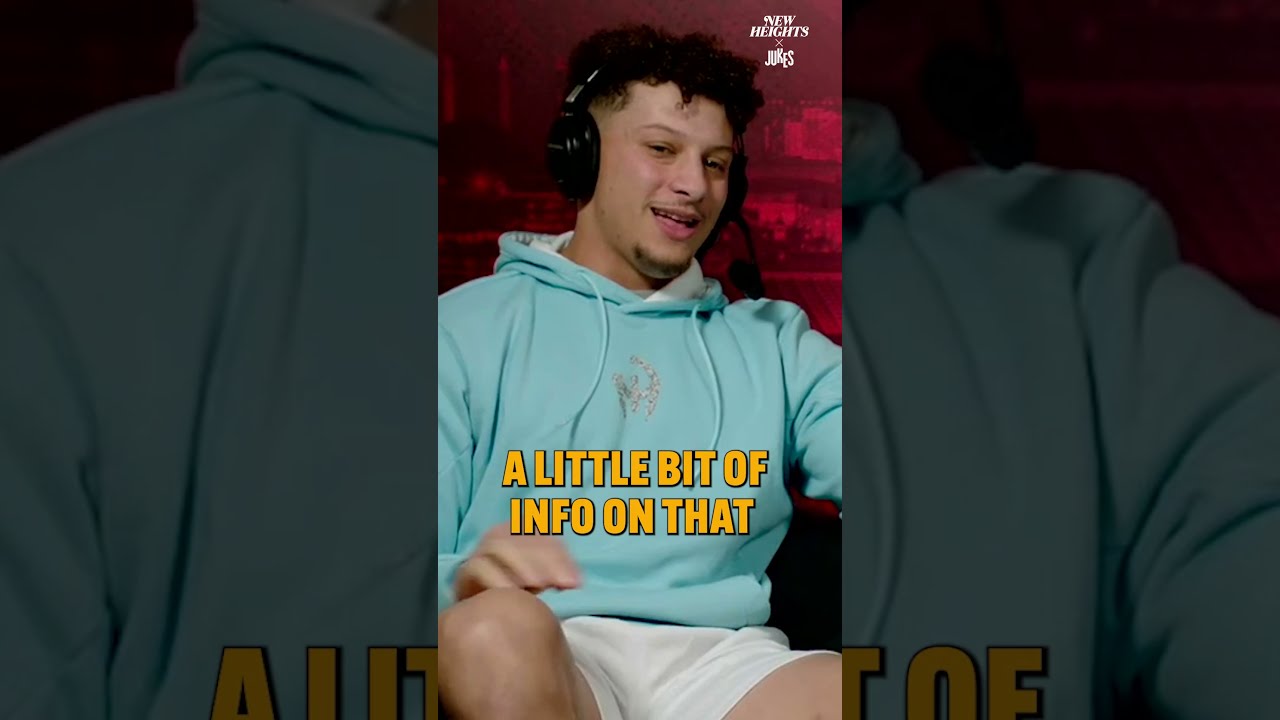 The secret's out! Patrick Mahomes basically drafted himself to the Chiefs organization 😳