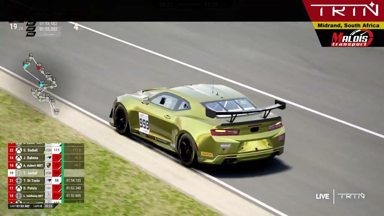 CPL GT4 PRO/AM CUP AMERICA SERIES S2 R2 - Kyalami DS