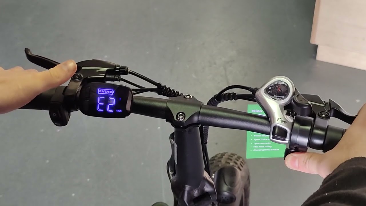 Unlocking the speed on a Fiido M1 Pro Electric Bike