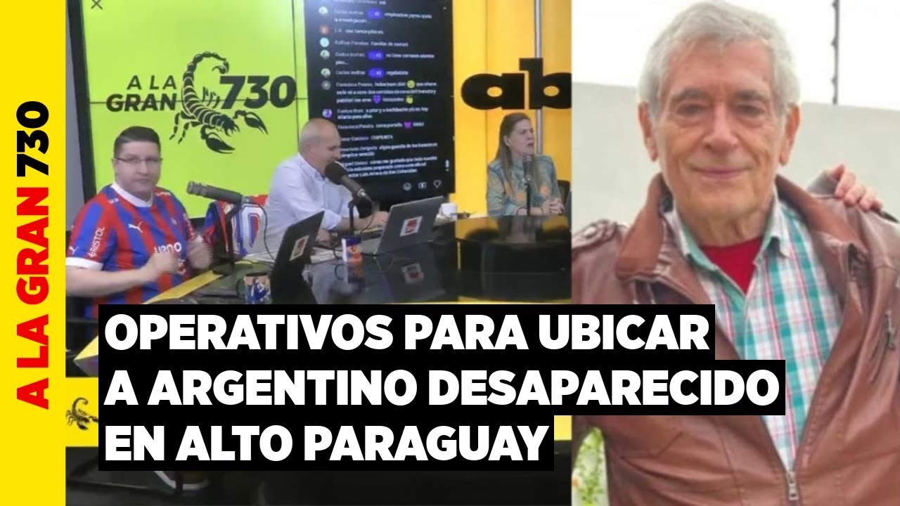 Buscan a un argentino que desapareció en el Chaco