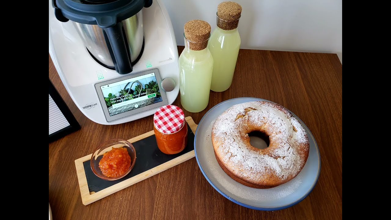 Limonada, Bolo e Doce de Aproveitamentos na Thermomix (Bimby)