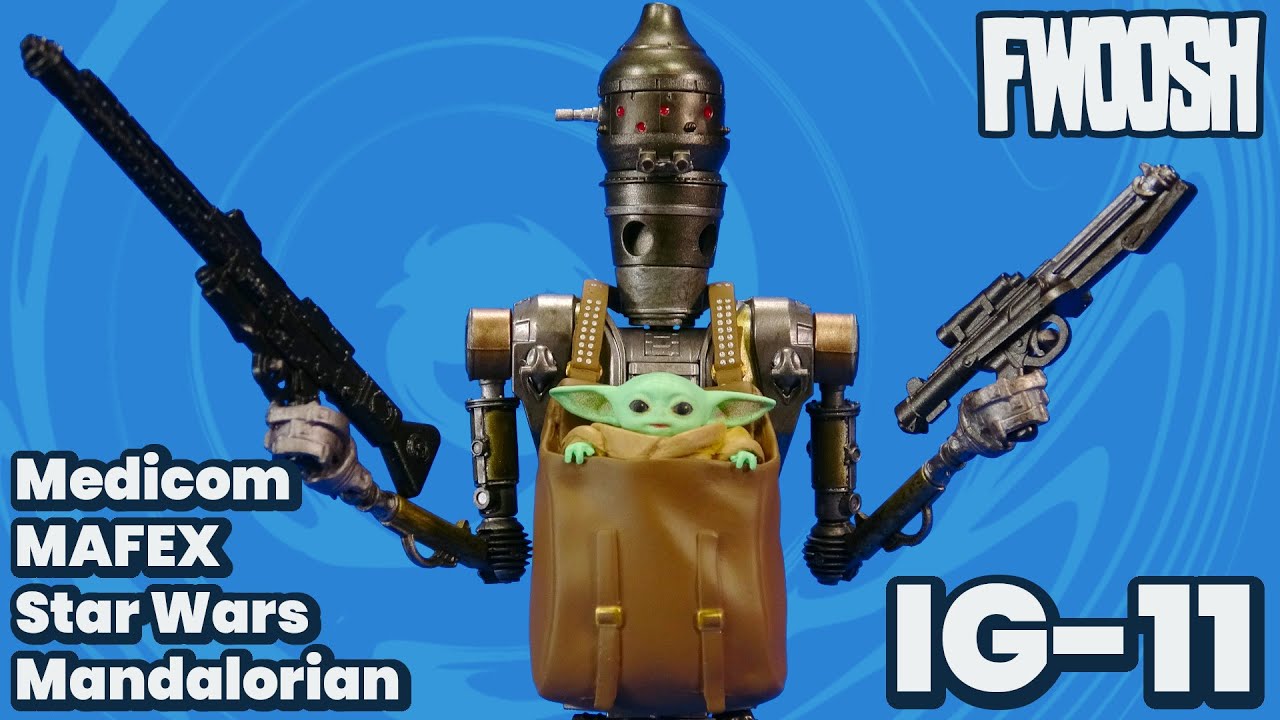 Обзор фигурки MAFEX IG-11 Mandalorian Star Wars Disney Plus Medicom