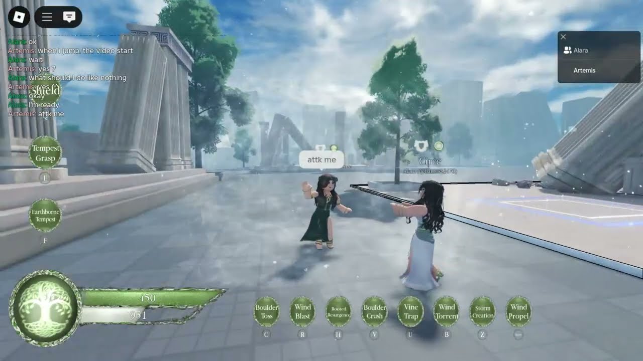 Showcase : Gaia / Hecate / Zeus - Olympus (Roblox)