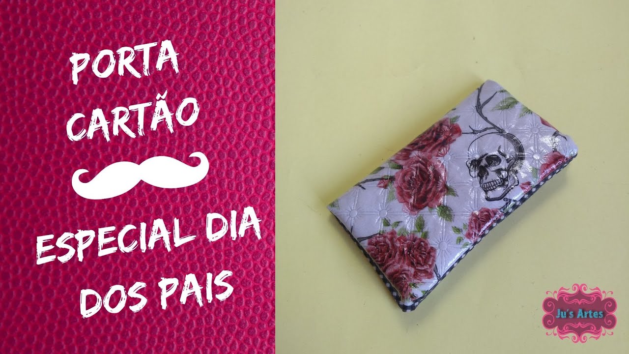 Porta Cartão - Especial Dia dos Pais