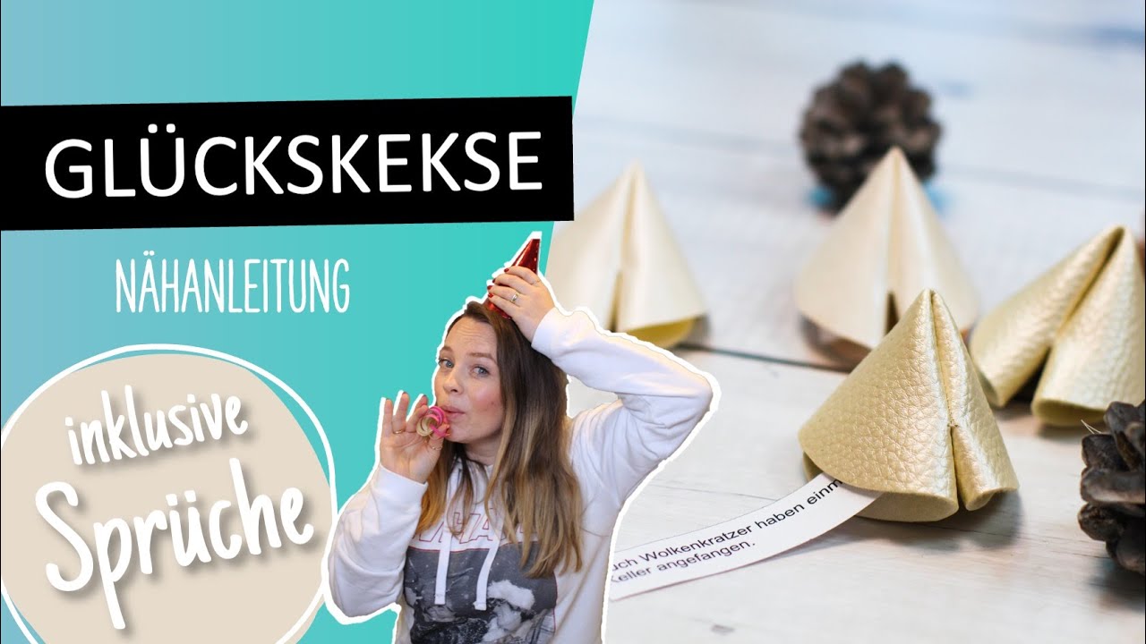 Schnelles Gastgeschenk - Glückskekse in 5 Minuten