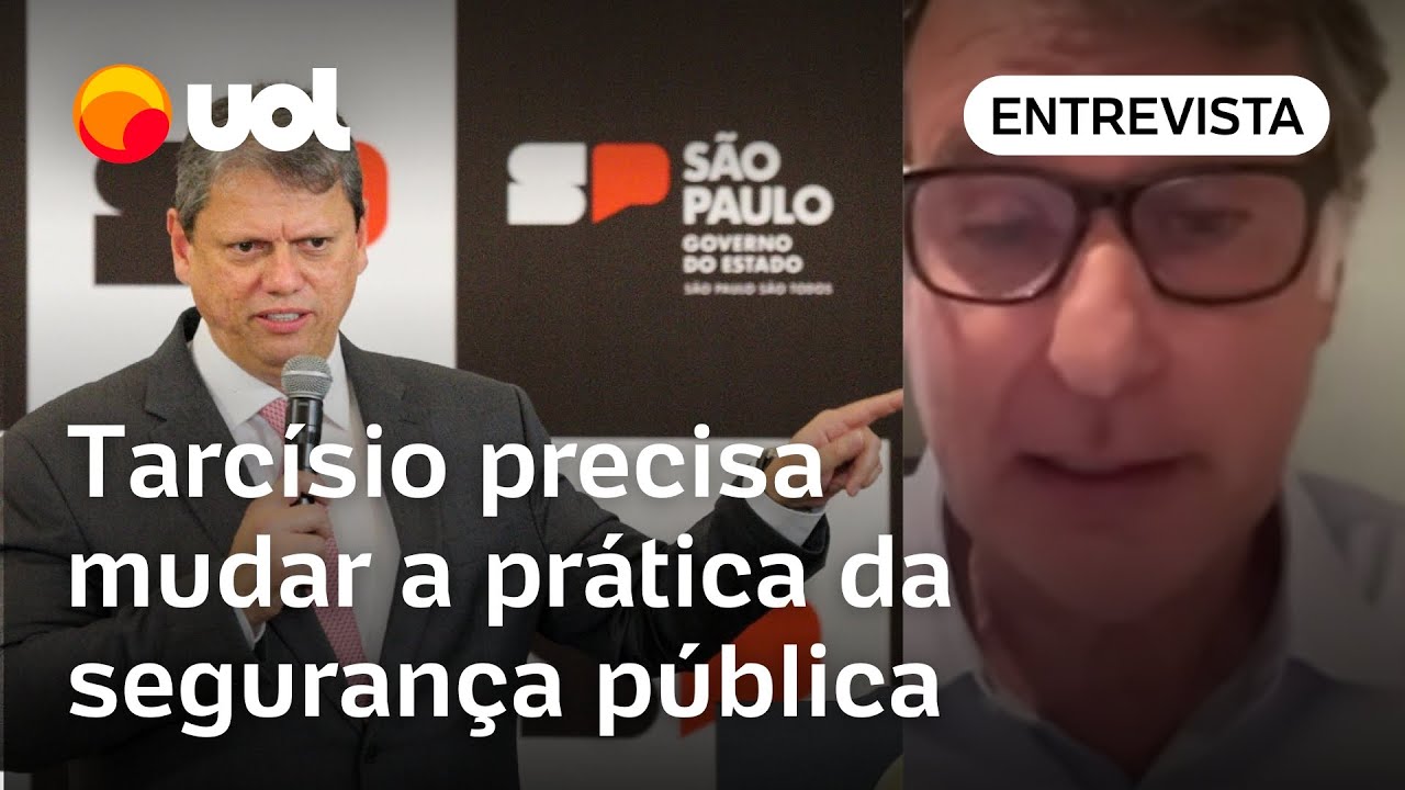 Tarcísio precisa mudar política e equipe de segurança pública de SP, avalia especialista