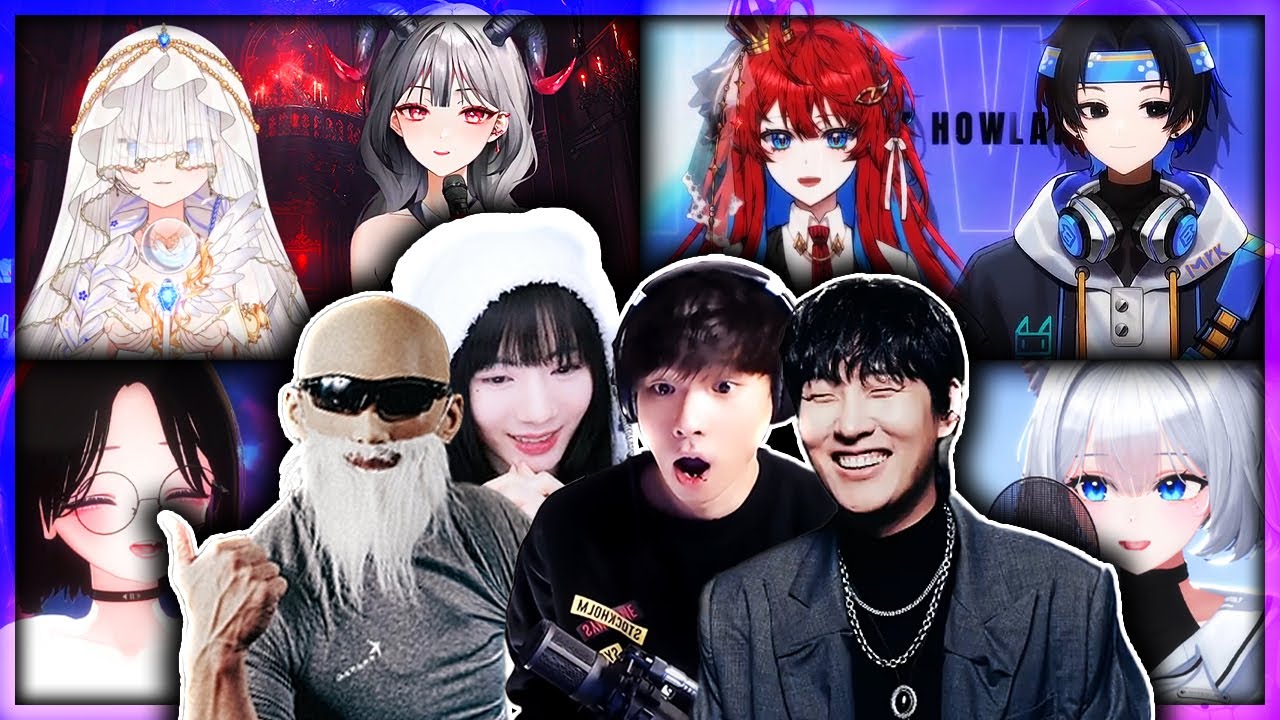 생방송 시청자 1위 찍은 버츄얼 노래 대회 브이믹스