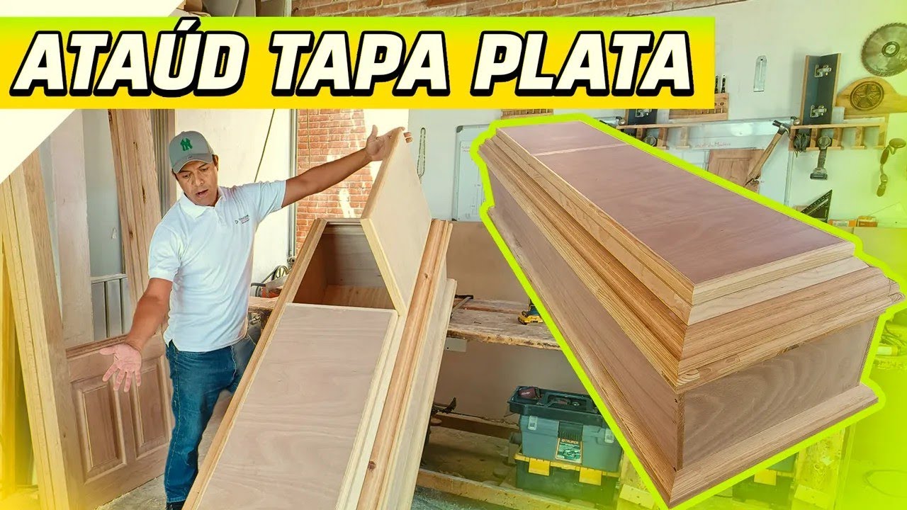 Como se hace un Ataúd de Tapa Plana / Fabricando Ataúdes Parte 5 #elmueblemoderno