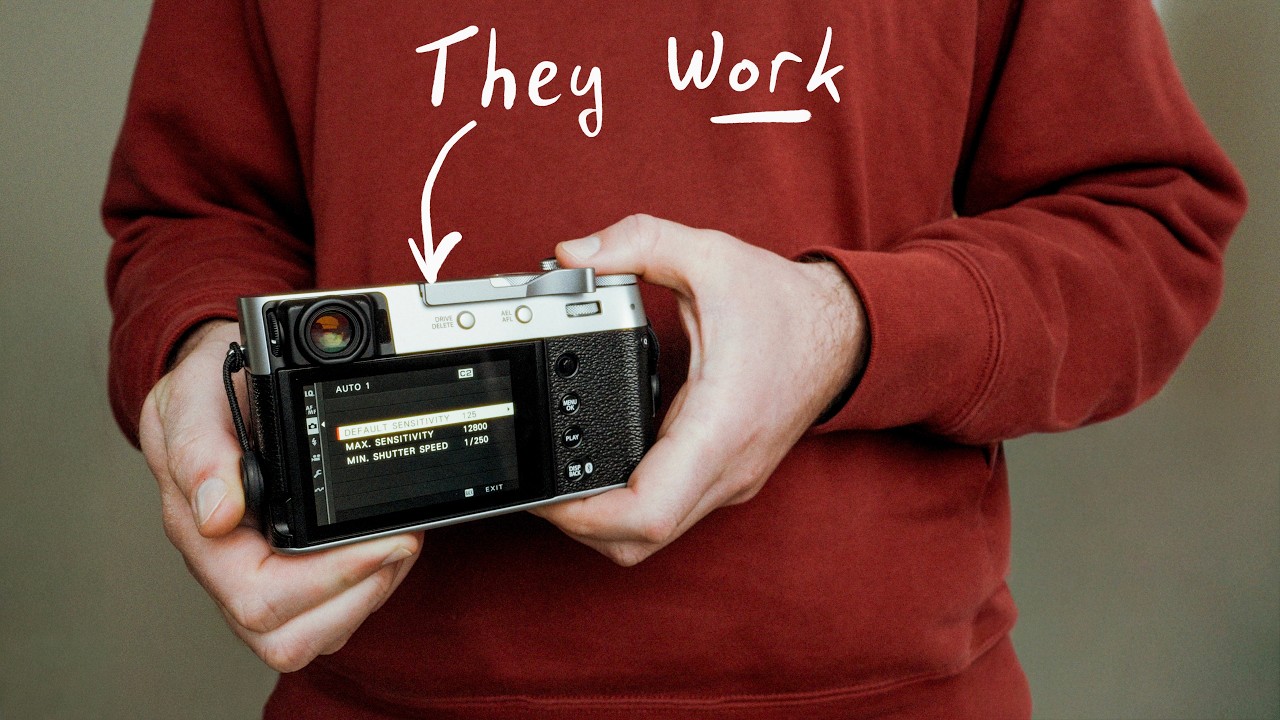 use these camera settings