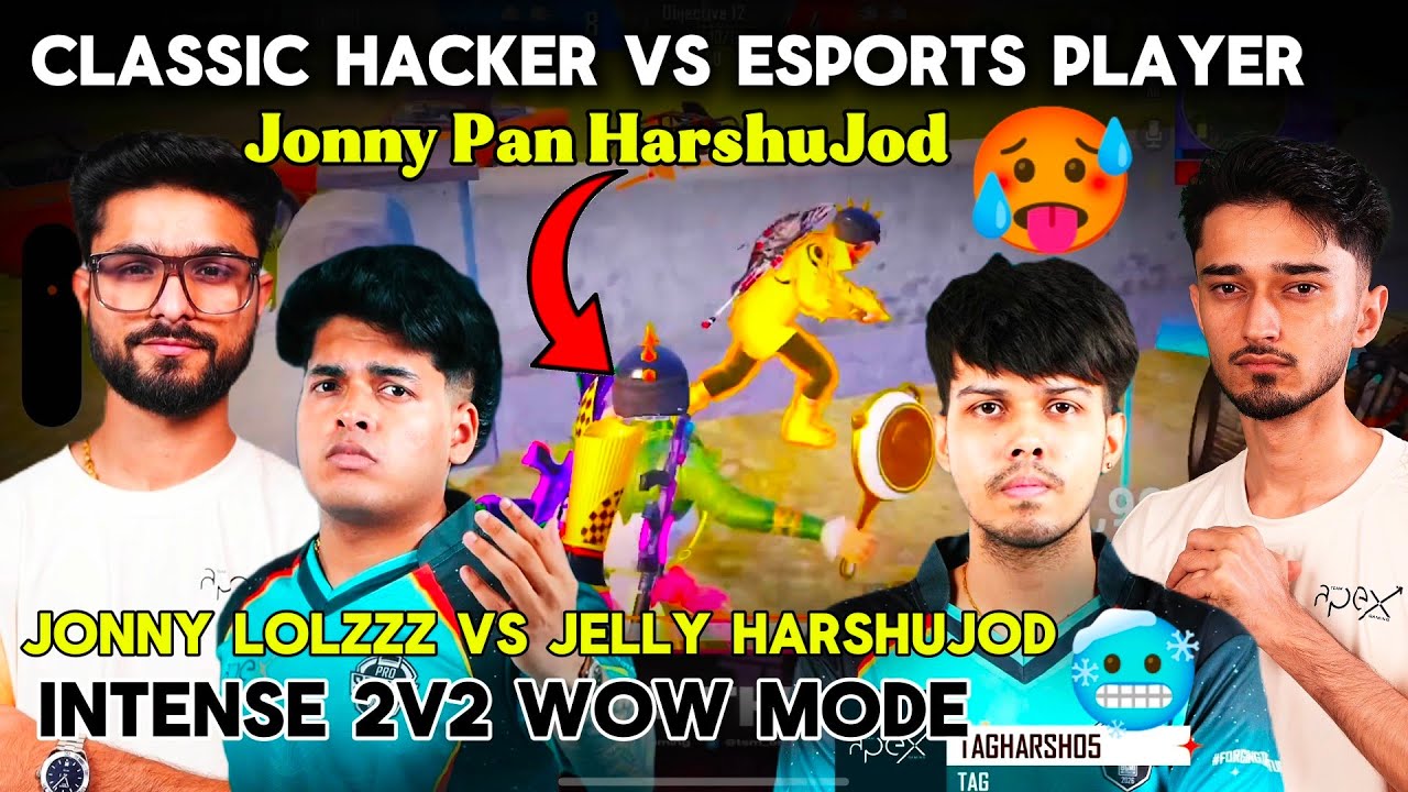 Jonathan Lolzzz Vs HarshuJod Jelly 🥵 Jonny pan harsh And Troll Jelly 🤣 Best Intense 2v2 Wow Mode 😱🔥