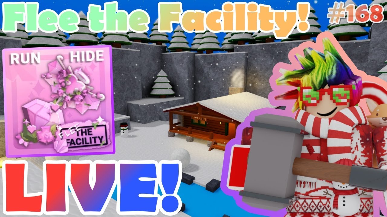🔴 Playing Flee the Facility LIVE 168
