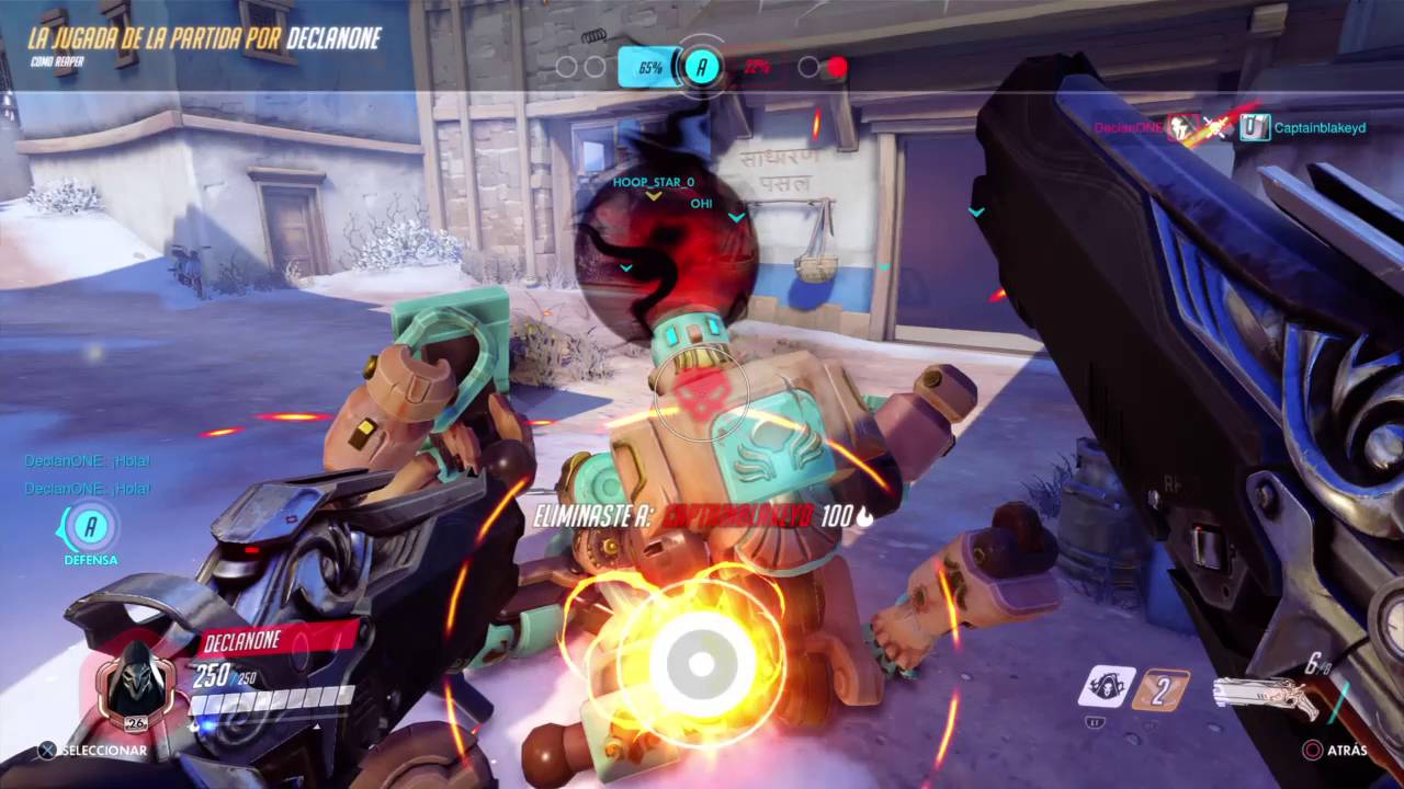 Overwatch: Mejor Jugada Con Reaper