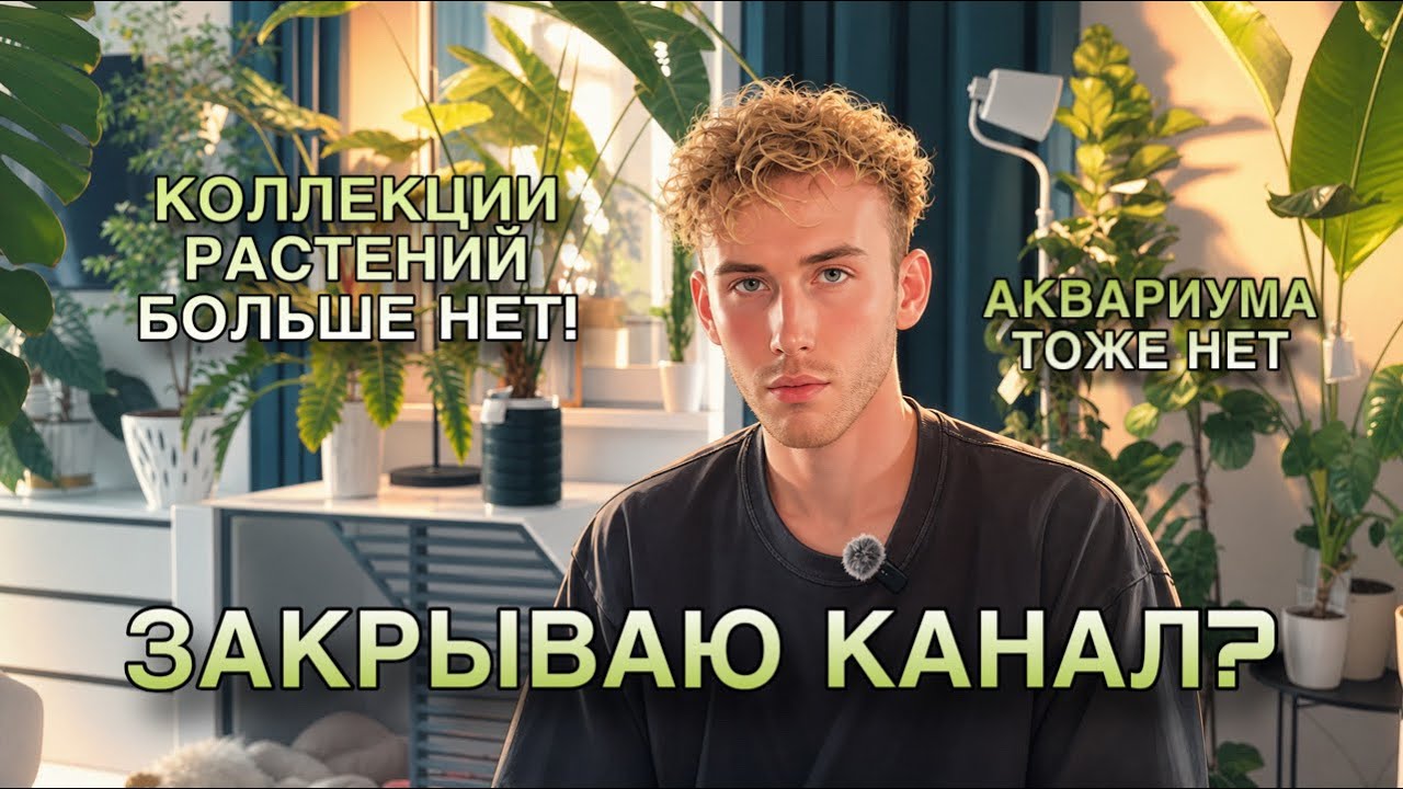 ЗАКРЫВАЮ ЦВЕТОЧНЫЙ КАНАЛ?🎬 РАСТЕНИЙ НЕ ОСТАЛОСЬ, ЧТО ДАЛЬШЕ?🥲 Я ПРОШЕЛ ВСЕ СТАДИИ ЭТОГО ХОББИ, А ТЫ?