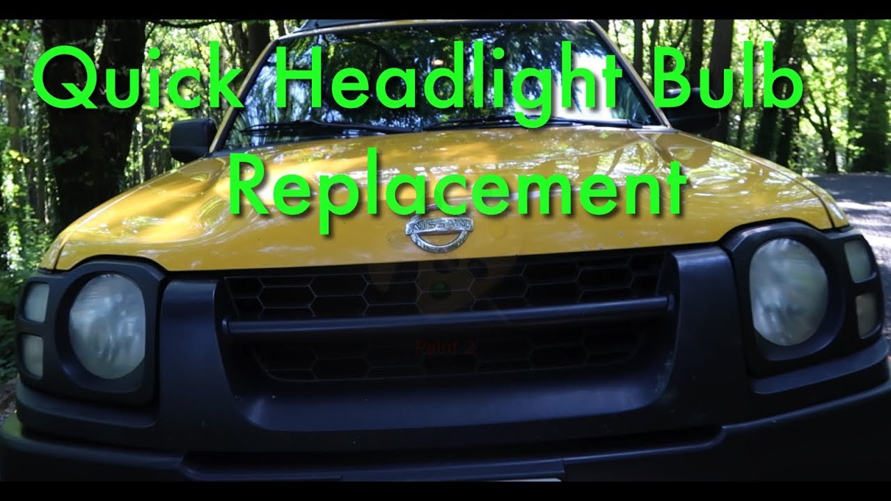 Nissan Xterra Headlight Bulb Install - Easy DIY