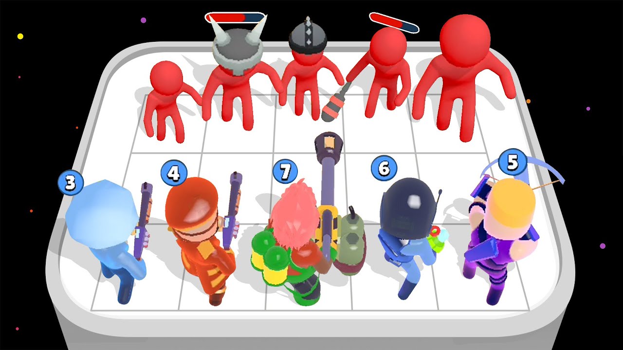 MERGE HEROES - Zombies Survival Defense ★ Android Game Merge Battle