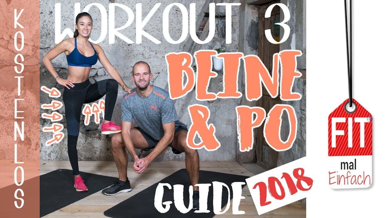BEINE & PO Training für Zuhause - Brennen in Oberschenkel garantiert!