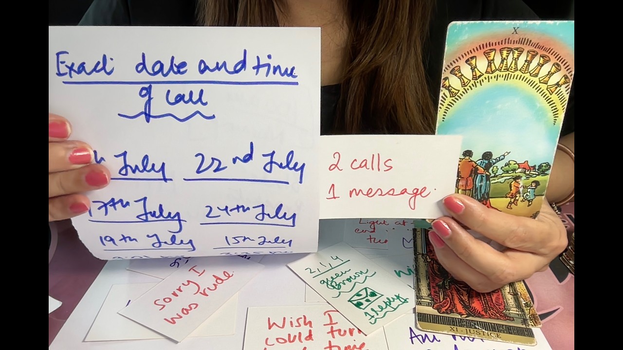 Exact words they'll say to u very soon. Exact date/time of call. So Accurate. U'll b shocked. 1111❤️