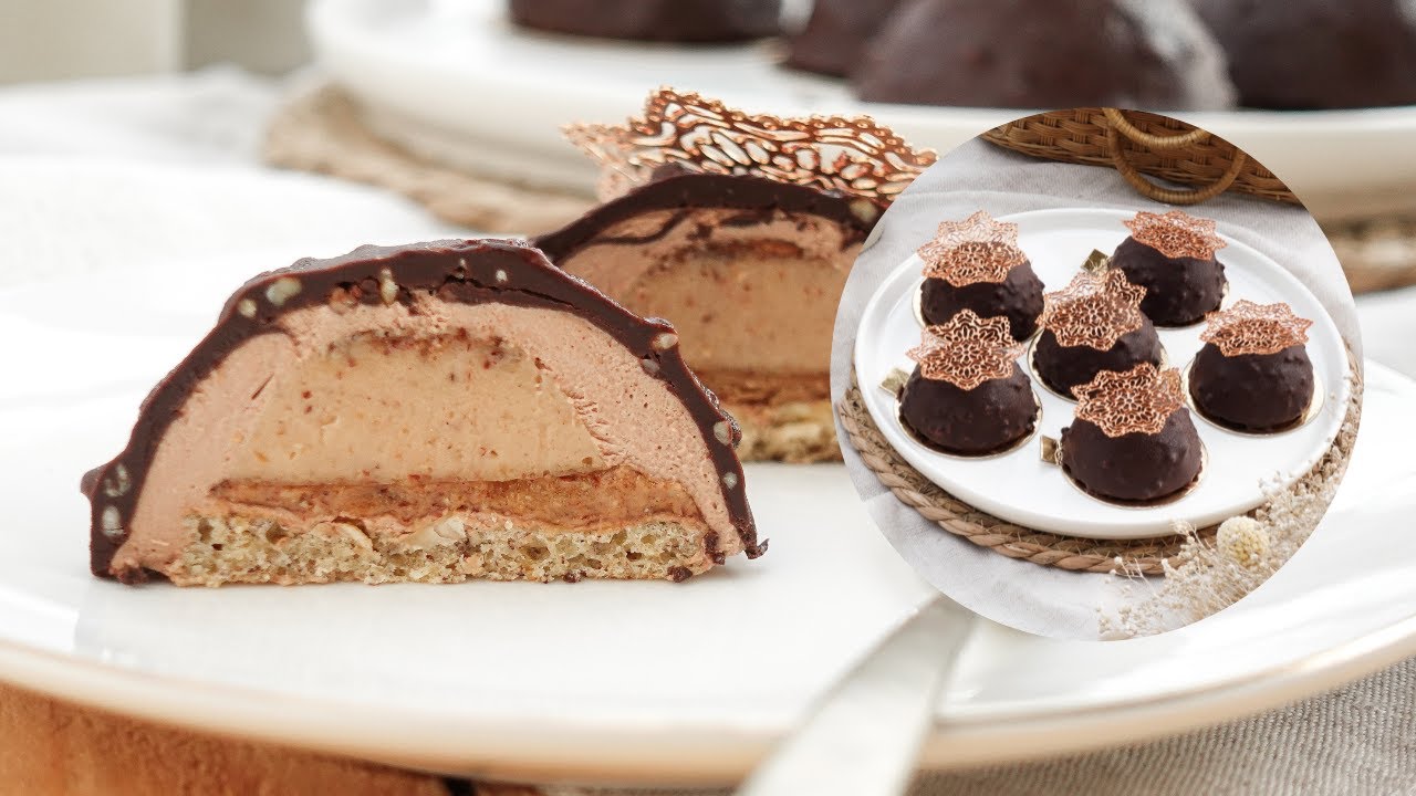 Recette Entremets Dômes Chocolat Noisette