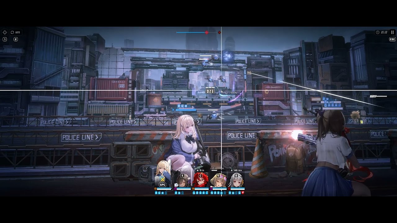 NIKKE 23-32 HARD 515k clear