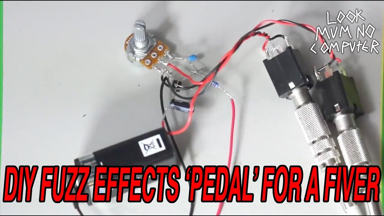 Make a Fuzz Pedal Effect for Under 5 Dollars/Pounds