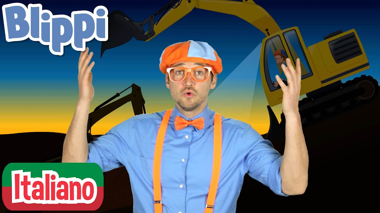 Blippi alla scoperta ell'escavatore | Blippi in Italiano | Video educativi per bambini