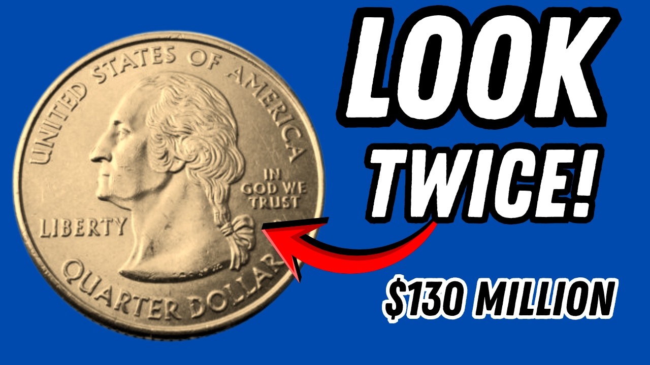 Lucky Owners Only! These Rare Washington Quarters Are Worth Millions & Still In Circulation!