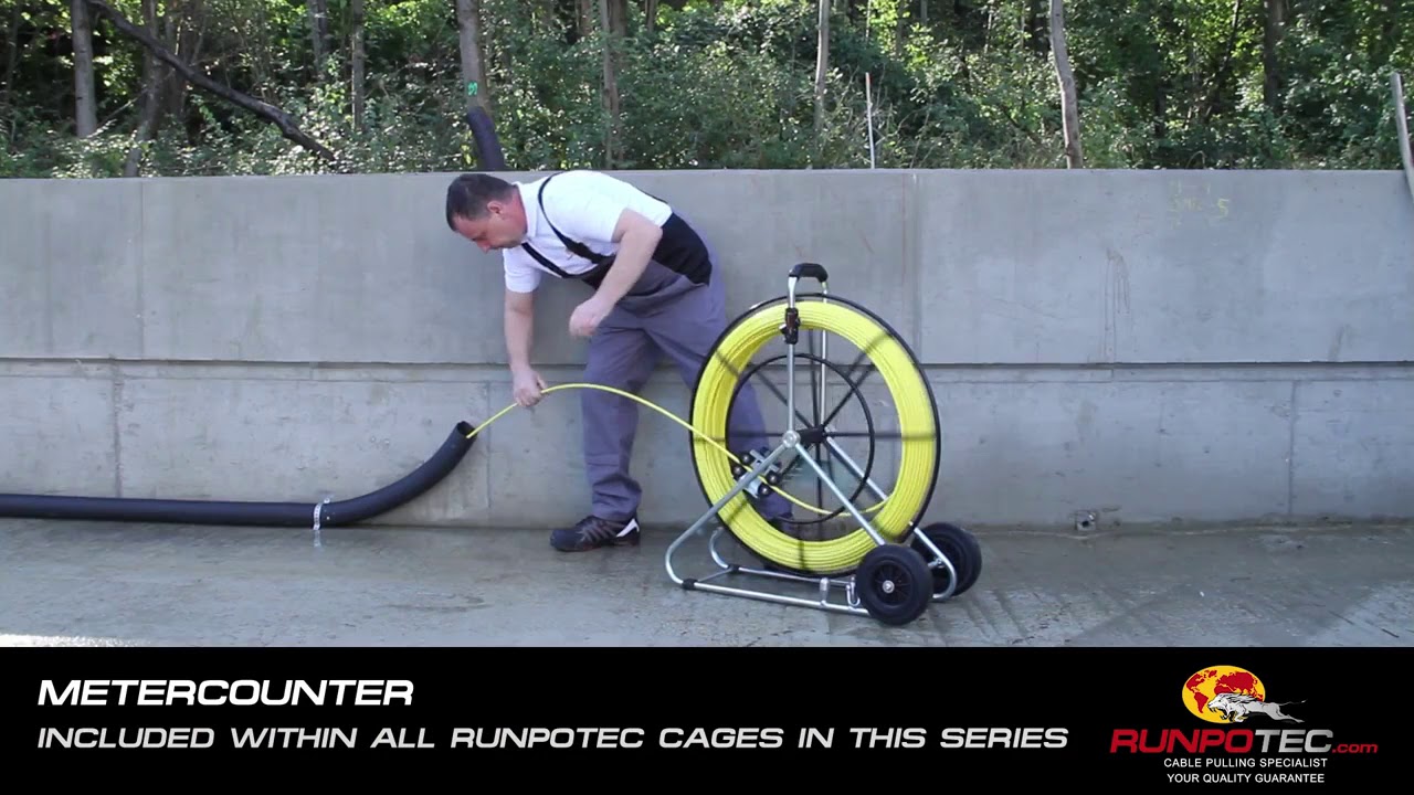 RUNPOTEC Fiberglass rod  Ø 7,5 mm   Ø 15 mm